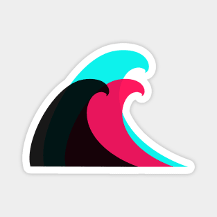 TikTok Waves Magnet