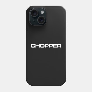 Chopper logo (white) Phone Case