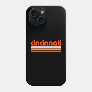 Retro Cincinnati Stripes Phone Case