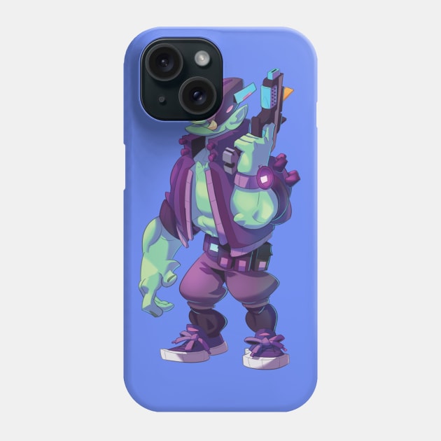 Orc Cyberpunk Phone Case by Mikartz