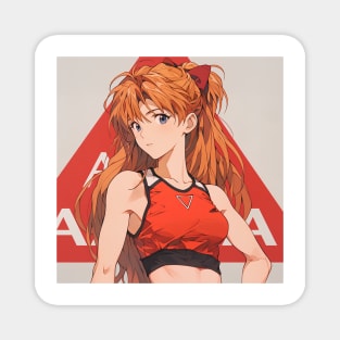 asuka workout Magnet