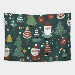 Christmas seamless pattern design Tapestry