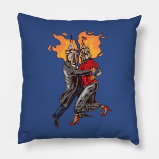 Church and State Pillow