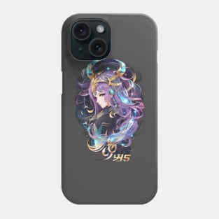 Ophiuchus Overture: Harmonious AI Anime Character Artistry Phone Case