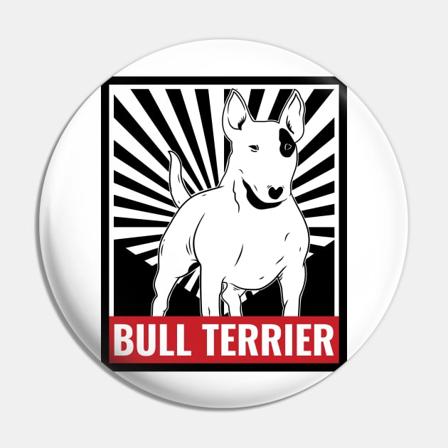 Bull terrier Pin by Mota
