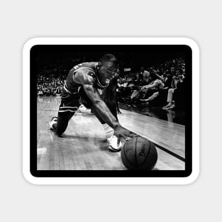 BASKETBALLART -JORDAN BLACK WHITE 5 Magnet