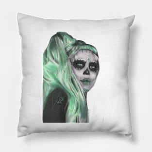 Lady of the Dead Pillow