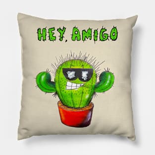 Brutal cactus Pillow