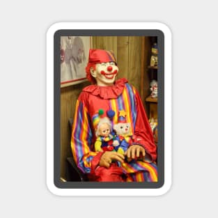 Haunted Clown Magnet