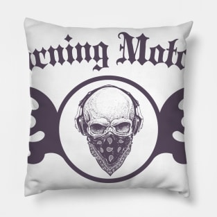 fire skull Pillow