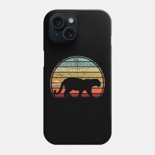 Cougar Sunset Phone Case