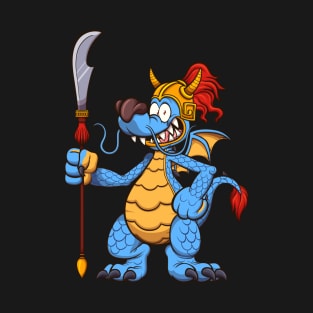 Chinese Dragon Warrior T-Shirt