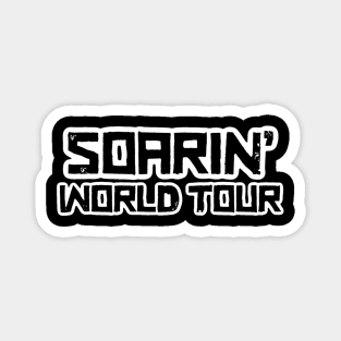 Soarin World Tour B&W Magnet