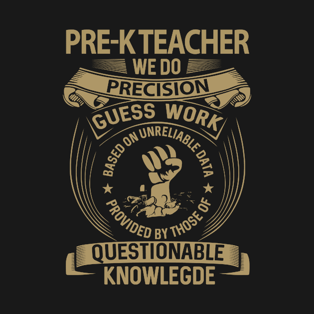 Pre-K Teacher - We Do Precision by connieramonaa