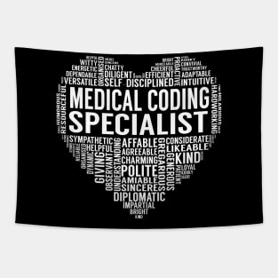 Medical Coding Specialist Heart Tapestry