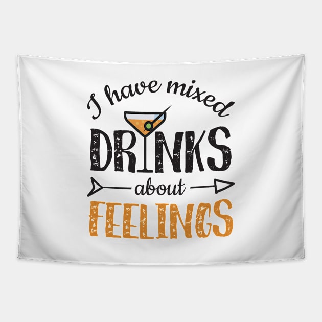 Alcohol Cocktail Longdrink Tapestry by Tobias Store