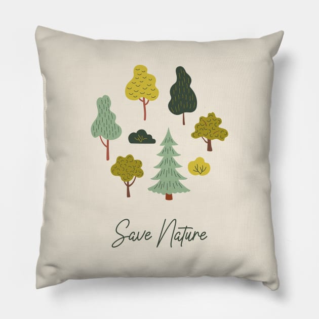 Save nature Pillow by DanielK