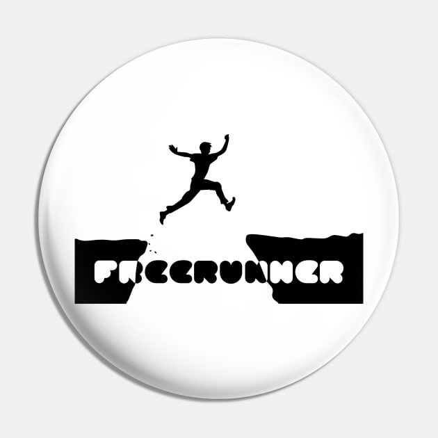 Professional Freerunner Men Pin by evergreen_brand