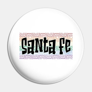 LGBTQ PRIDE USA SANTA FE Pin