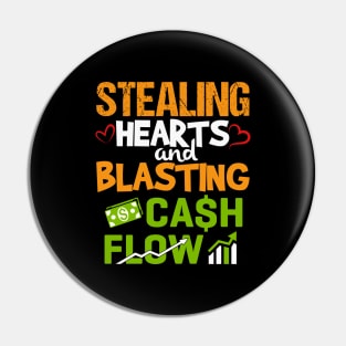 Stealing hearts and blasting cashflow Pin