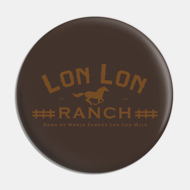 Lon Lon Ranch Logo Pin by thisisntcrystal