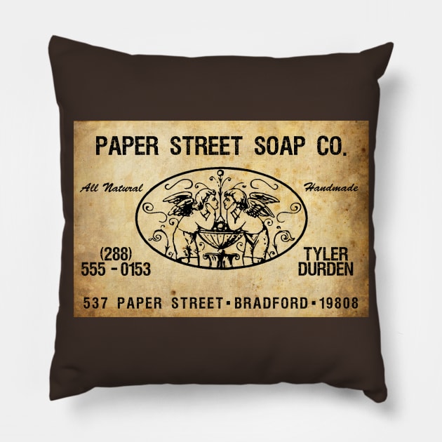 Paper Street Soap Co. Pillow by SteelWoolBunny