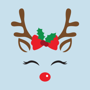 Reindeer's Face T-Shirt