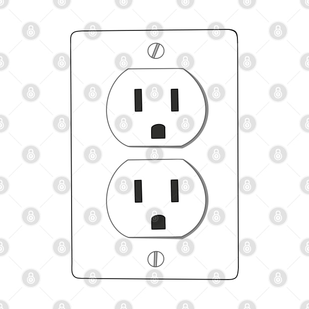 April Fools Charging Socket by Lady Lilac