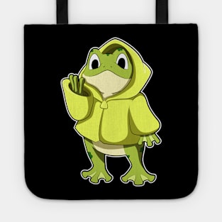 Frog with Raincoat Tote