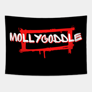 Mollycoddle - funny words - funny sayings Tapestry