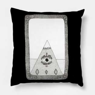 Magic mountain Pillow