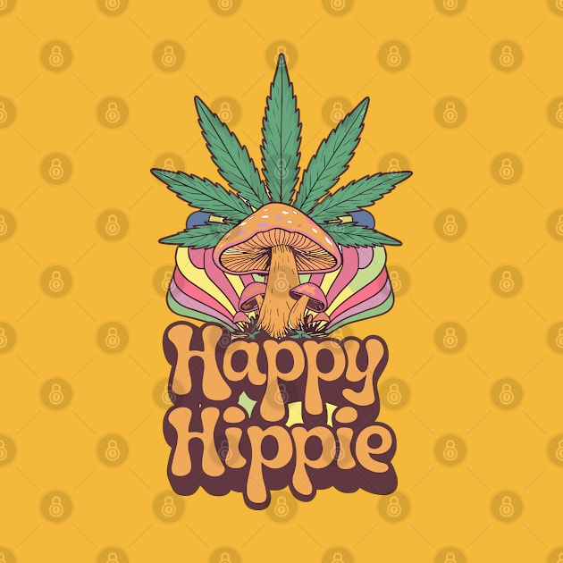 Happy Hippie Colorful Design by TF Brands