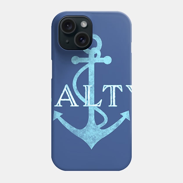 Salty Sailor Anchor Phone Case by AntiqueImages