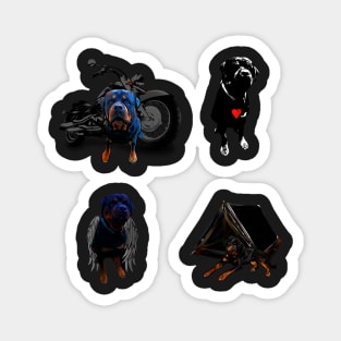 Rottweiler sticker pack Magnet