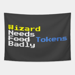 Wizard needs tokens badly (for dark background) Tapestry