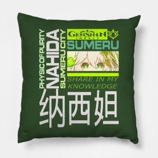 Genshin Impact Nahida JP Pillow