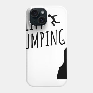 Cliff jumping Phone Case