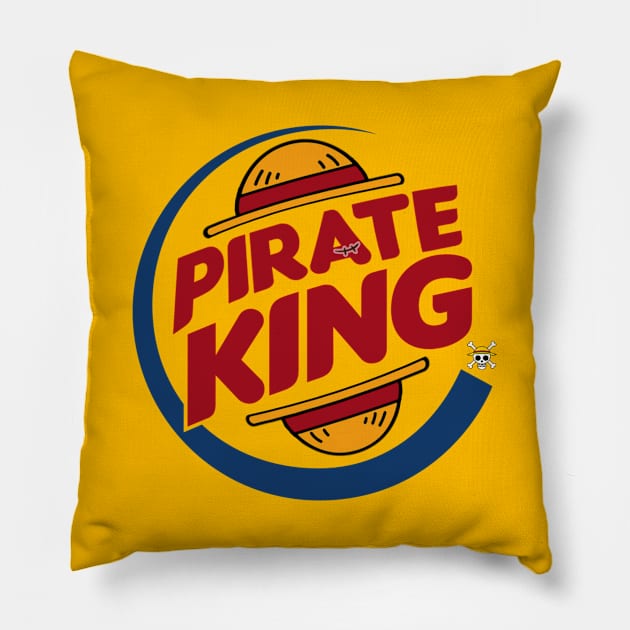 Pirate King (eventually) Pillow by FOGdark