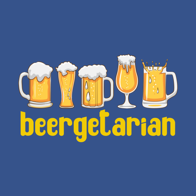 Discover Beergetarian Funny Craft Beer - Beer - T-Shirt