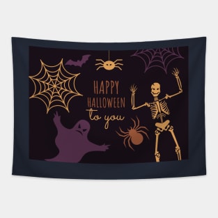 HAPPY HALLOWEEN TO YOU Tapestry