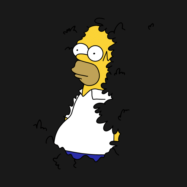 Homers In Hedges Meme