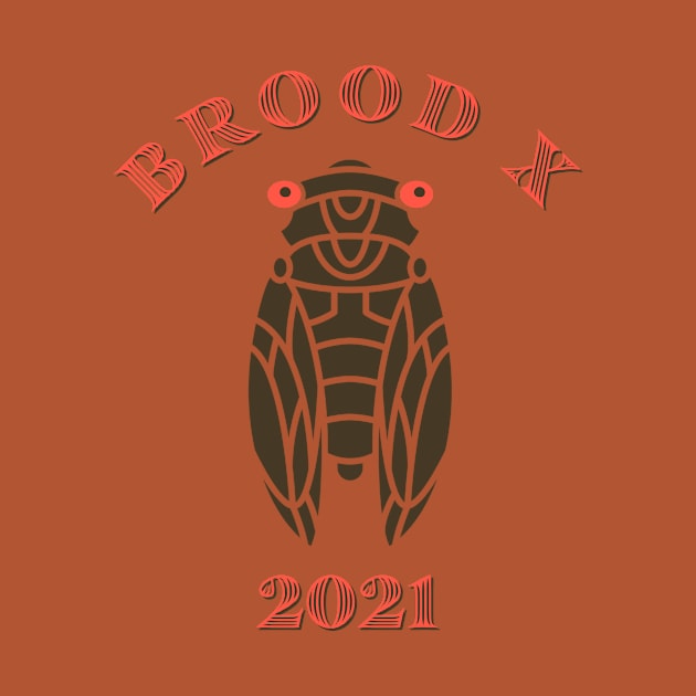 Brood X 2021 Great Eastern Cicada Insect Emergence by terrybain