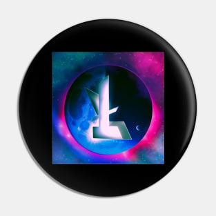 Litecoin Lift-Off Pin