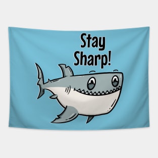 Stay Sharp Tapestry