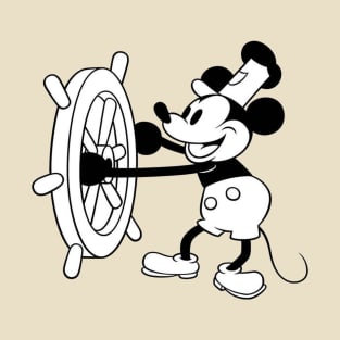 Mickey Mouse Steamboat Willie T-Shirt