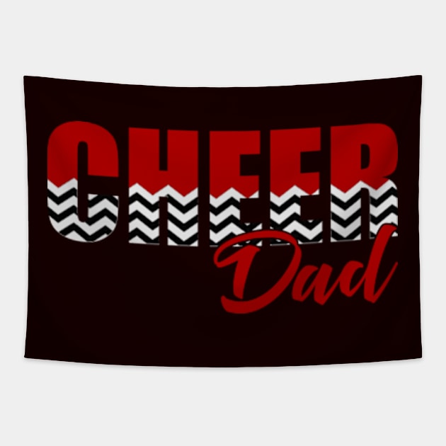 Quotes Cheer Dad Tapestry by Shop Ovov