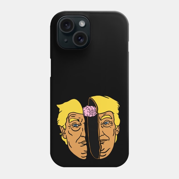 Donald Trump Brain Artwork Phone Case by isstgeschichte