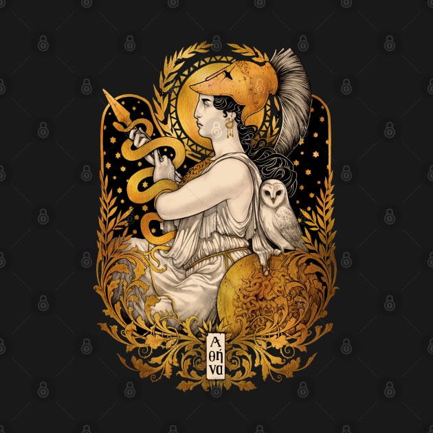 PALLAS ATHENA by Medusa Dollmaker