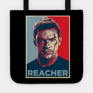 reacher election poster Tote