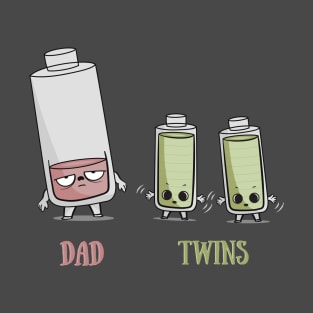 Dad vs Twins T-Shirt